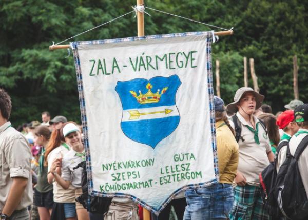 Zala altábor zászlója (fotó: Szabó Csilla)